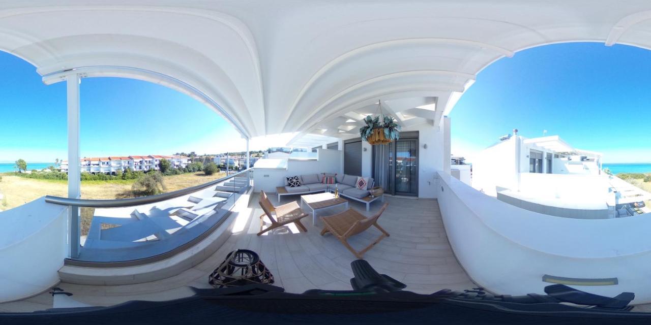 Hanioti Suite Maisonette In Front Of The Sea Ngoại thất bức ảnh