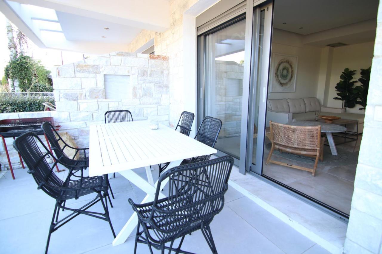 Hanioti Suite Maisonette In Front Of The Sea Ngoại thất bức ảnh